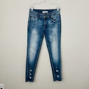 KanCan Signature Mid Rise Ankle Skinny Jeans Women’s Size 30